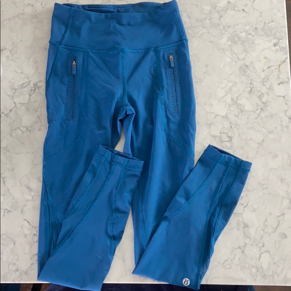 Lululemon leggings with front pockets